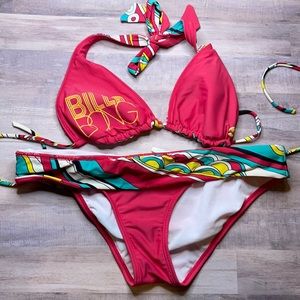 Billabong Bikini Set with Reversible Top